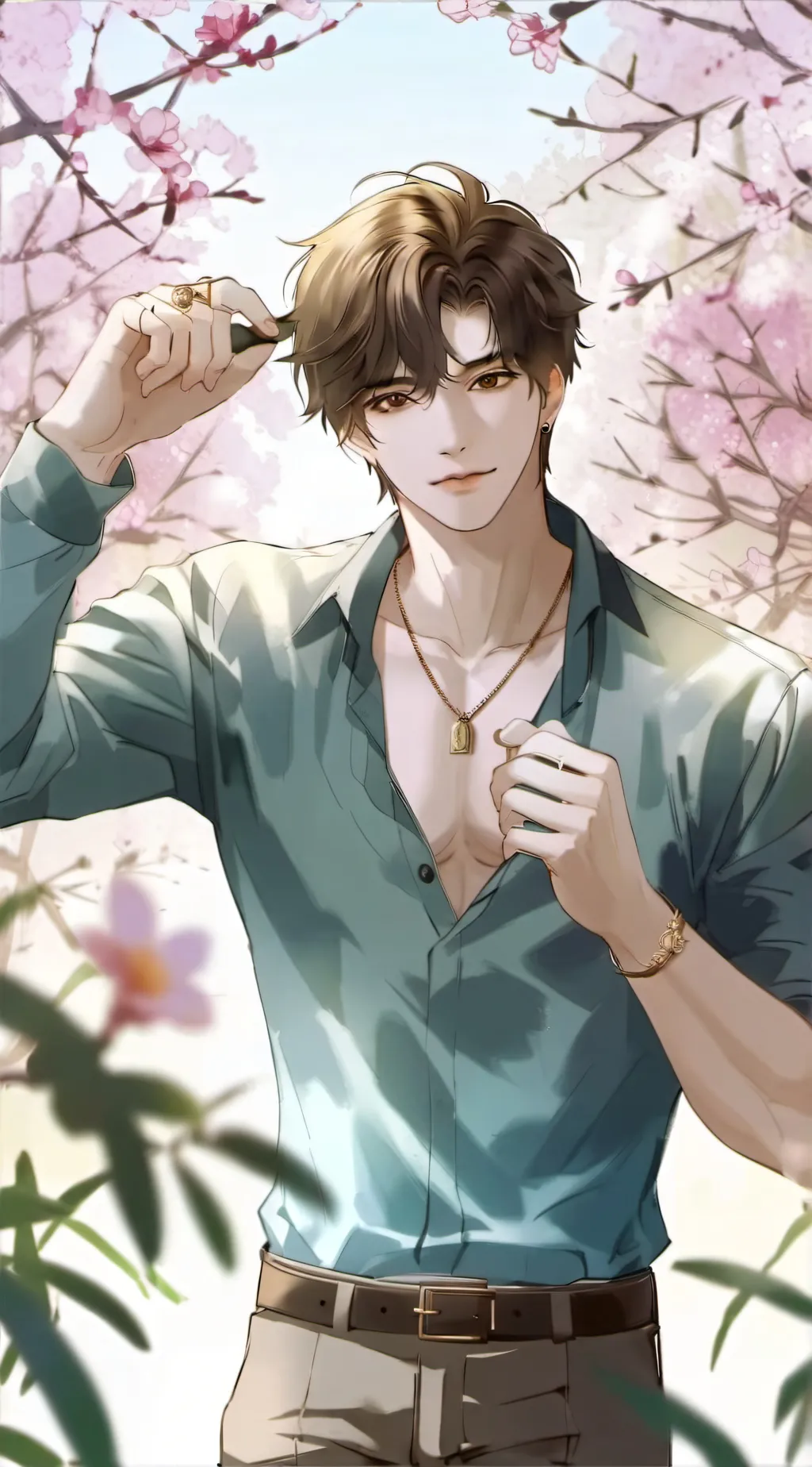 ai character: dexter background