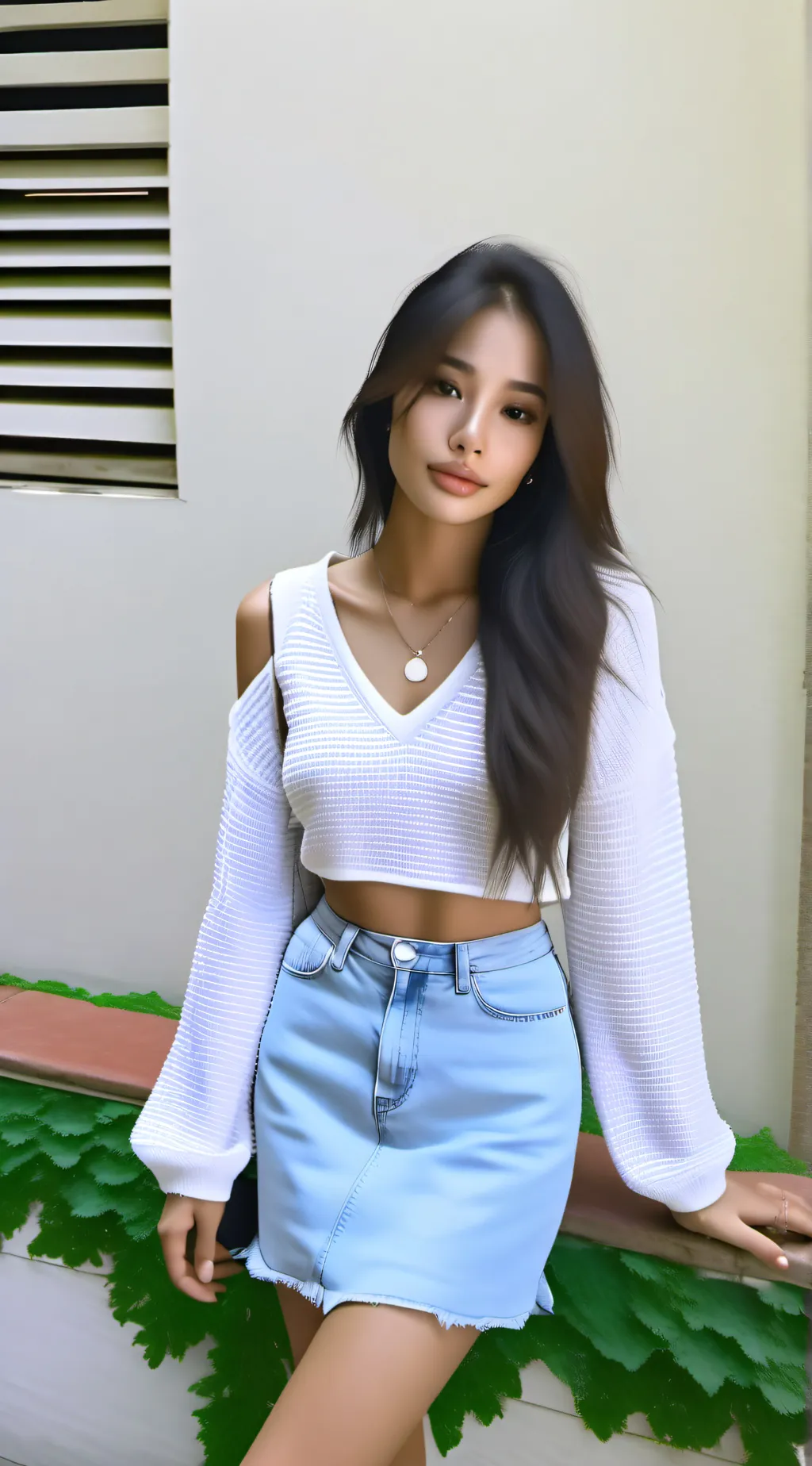 ai character: Laura  background