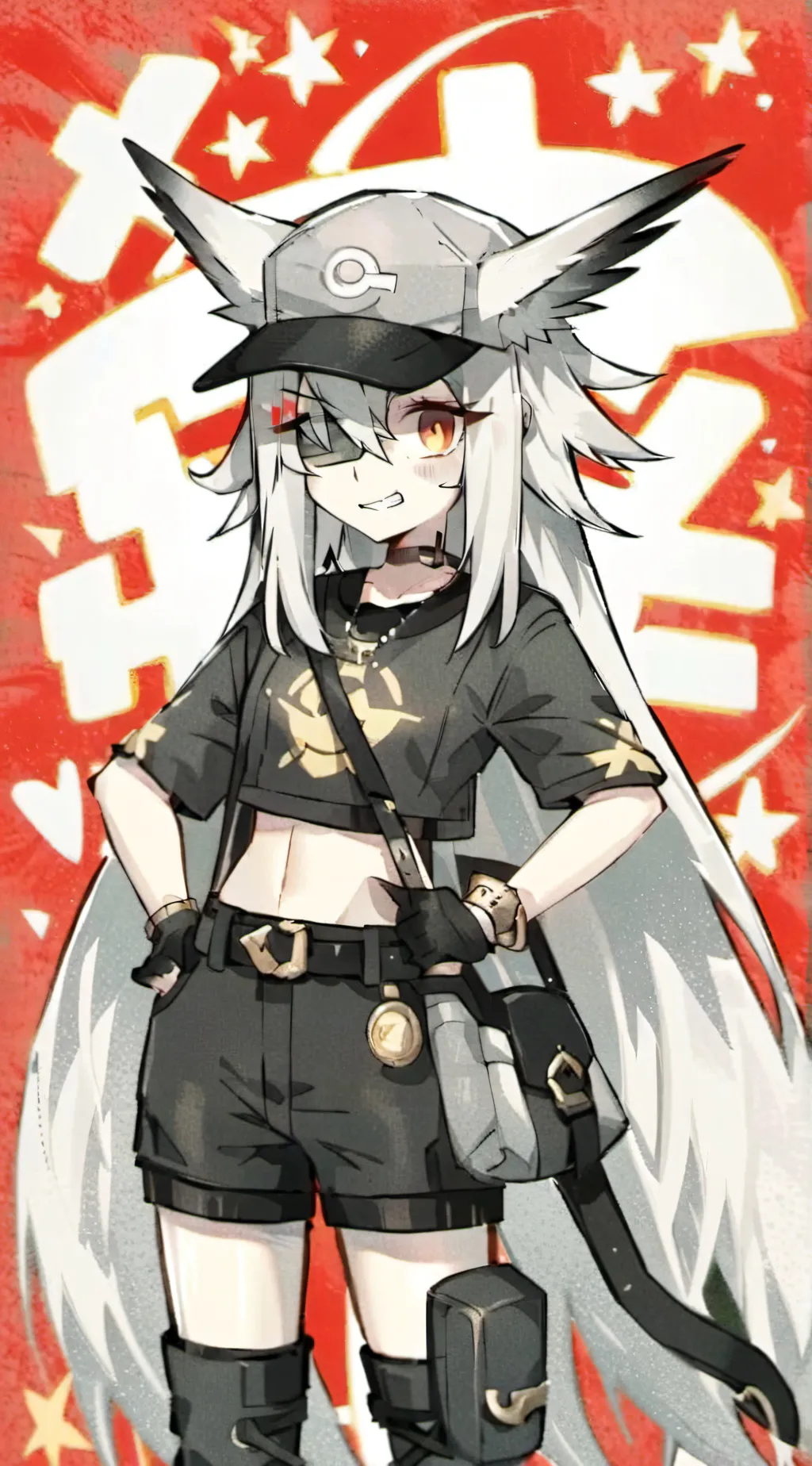 ai character: Sapphire background