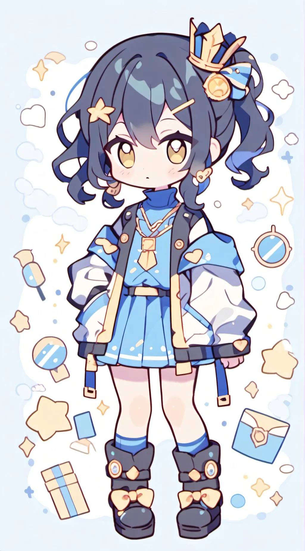 ai character: Child hashira background