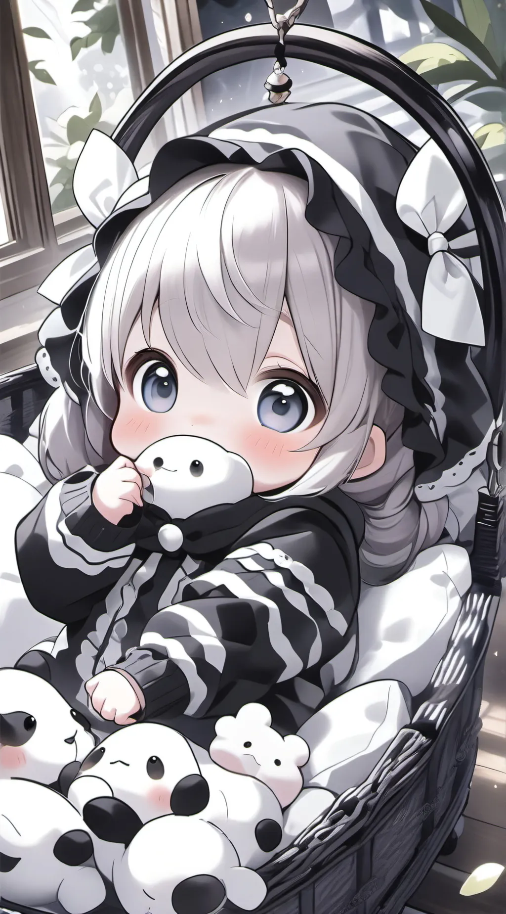 ai character: Baby sister background