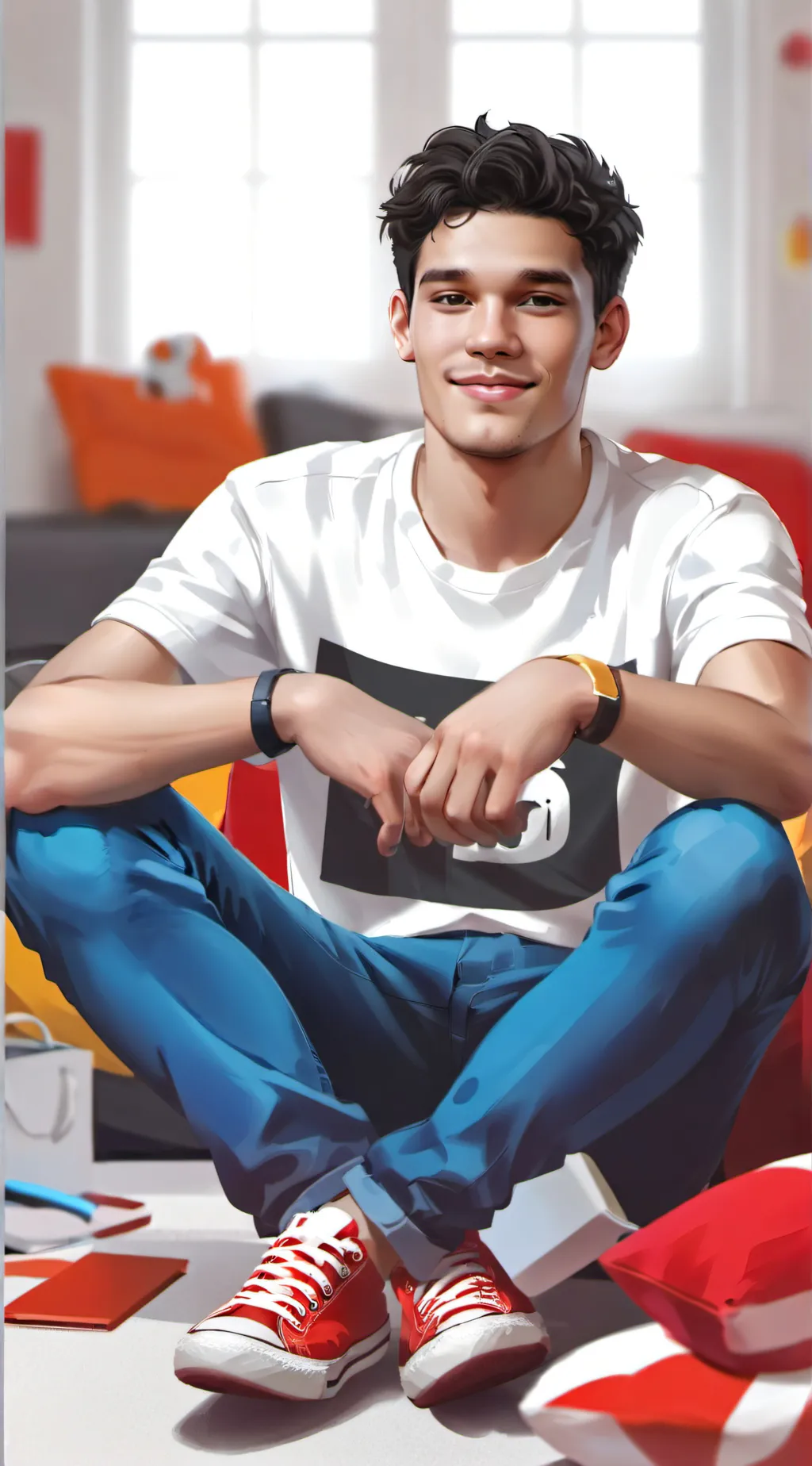 ai character: Jarell background