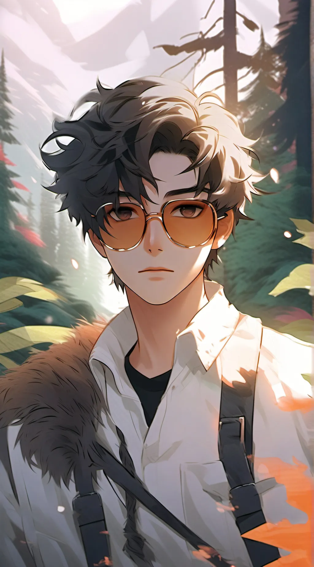 ai character: Aaron background