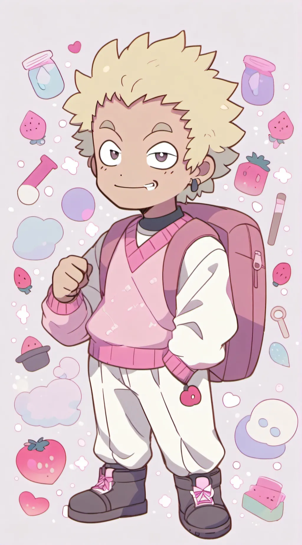 ai character: Yo mama background