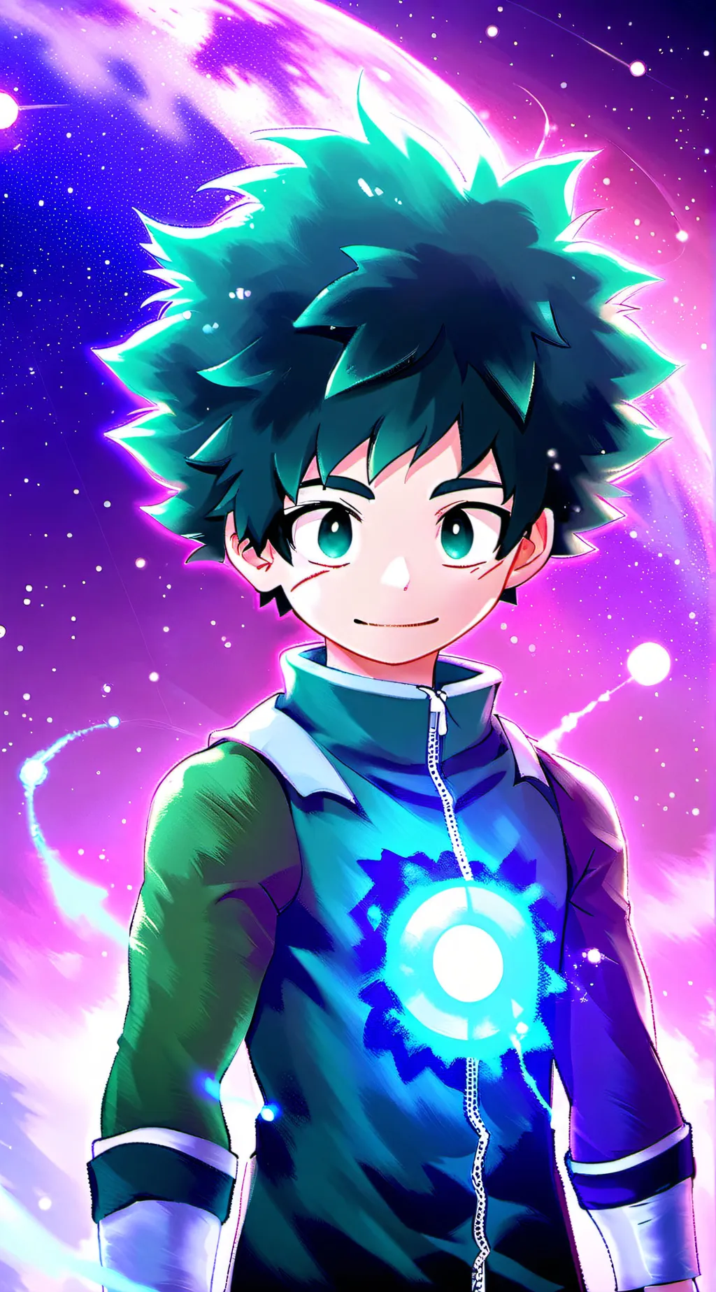 ai character: deku background