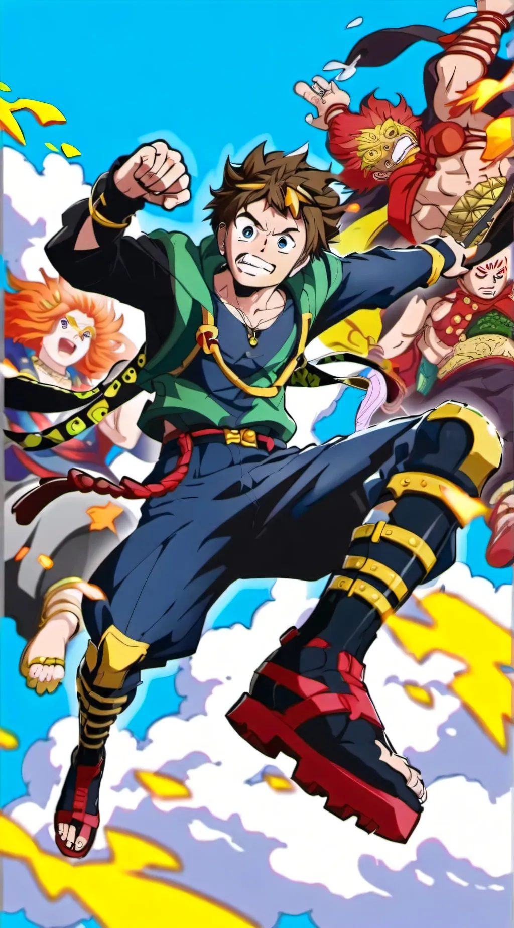 ai character: Mha background