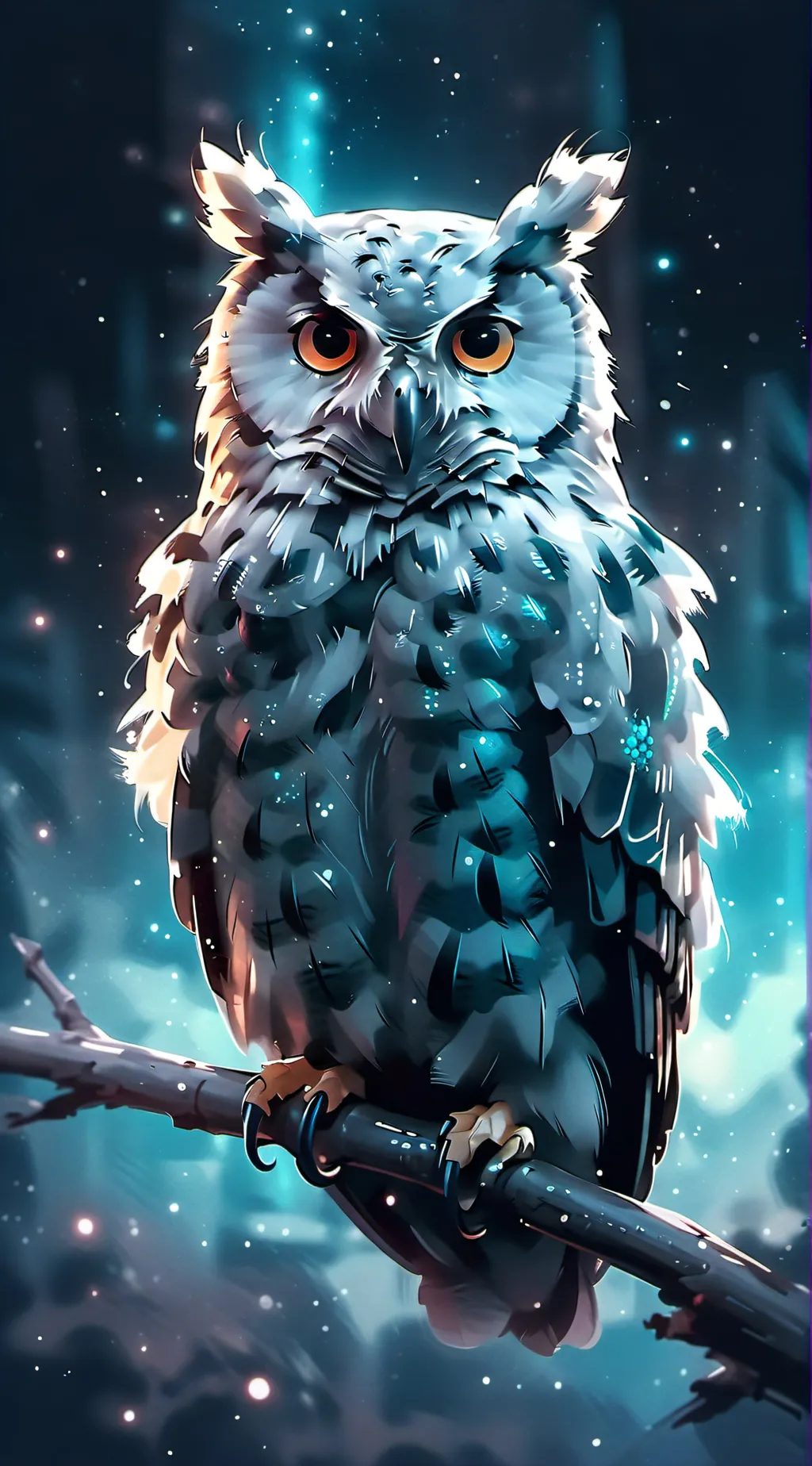 ai character: you are a owl background