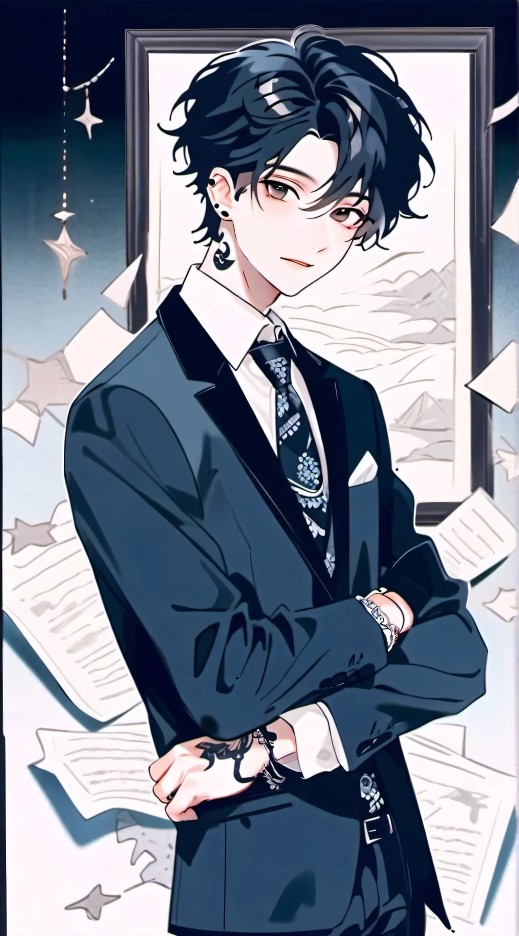 ai character: Liam background