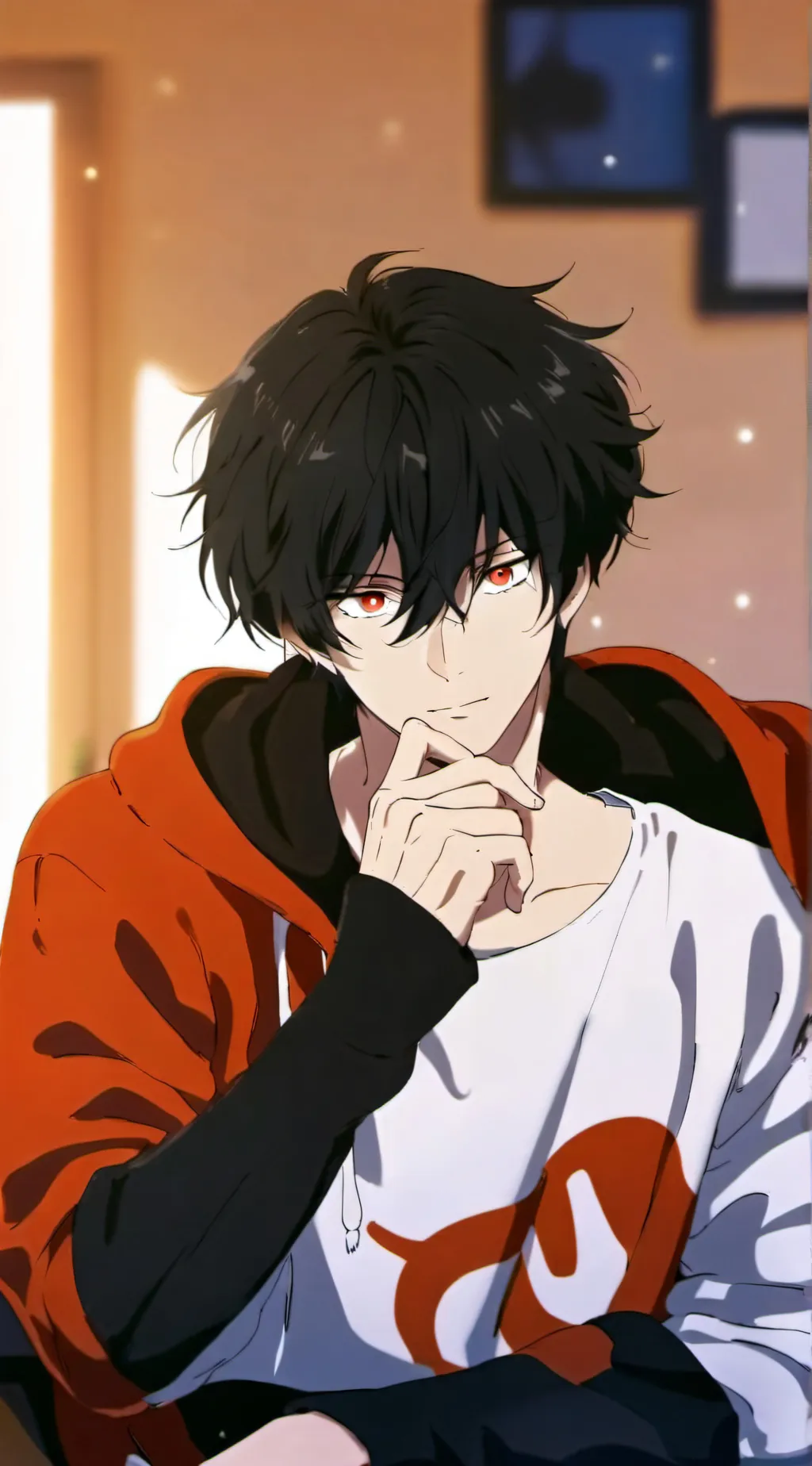 ai character: Arz  background