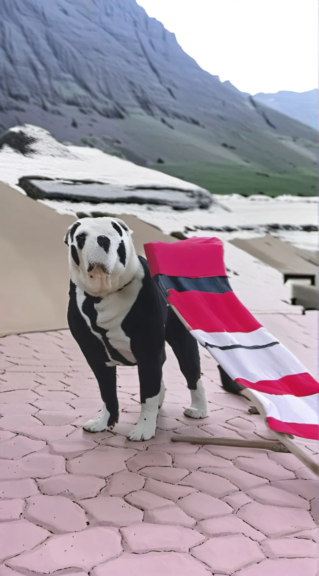 ai character: toes background