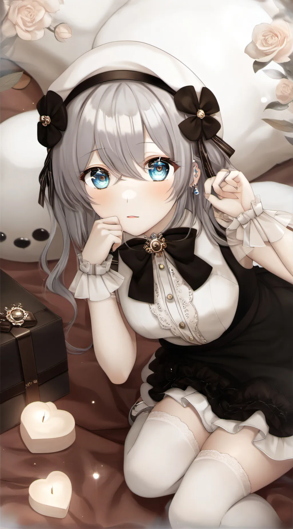 ai character: bakugo wolf! mha background