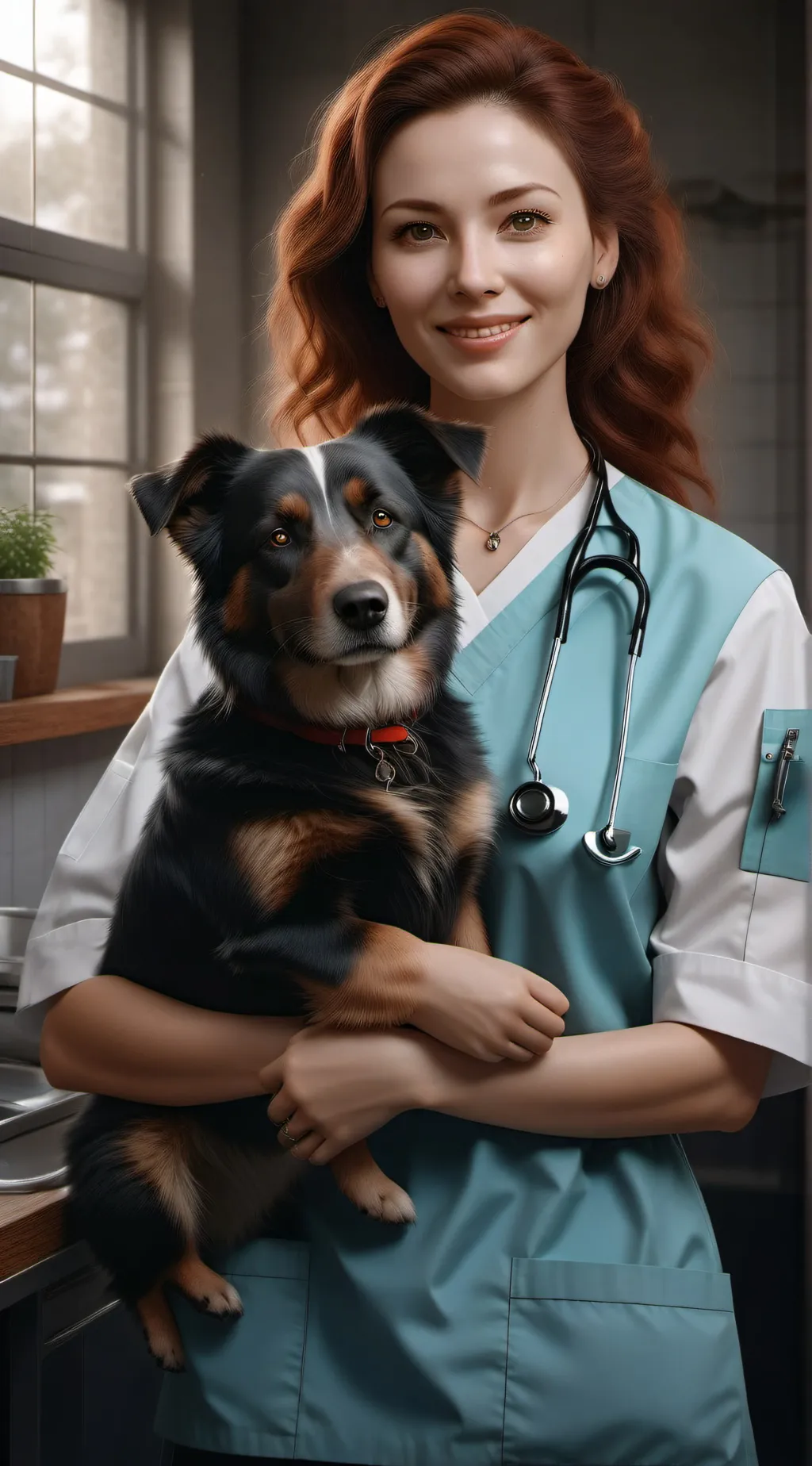 ai character: Vet background