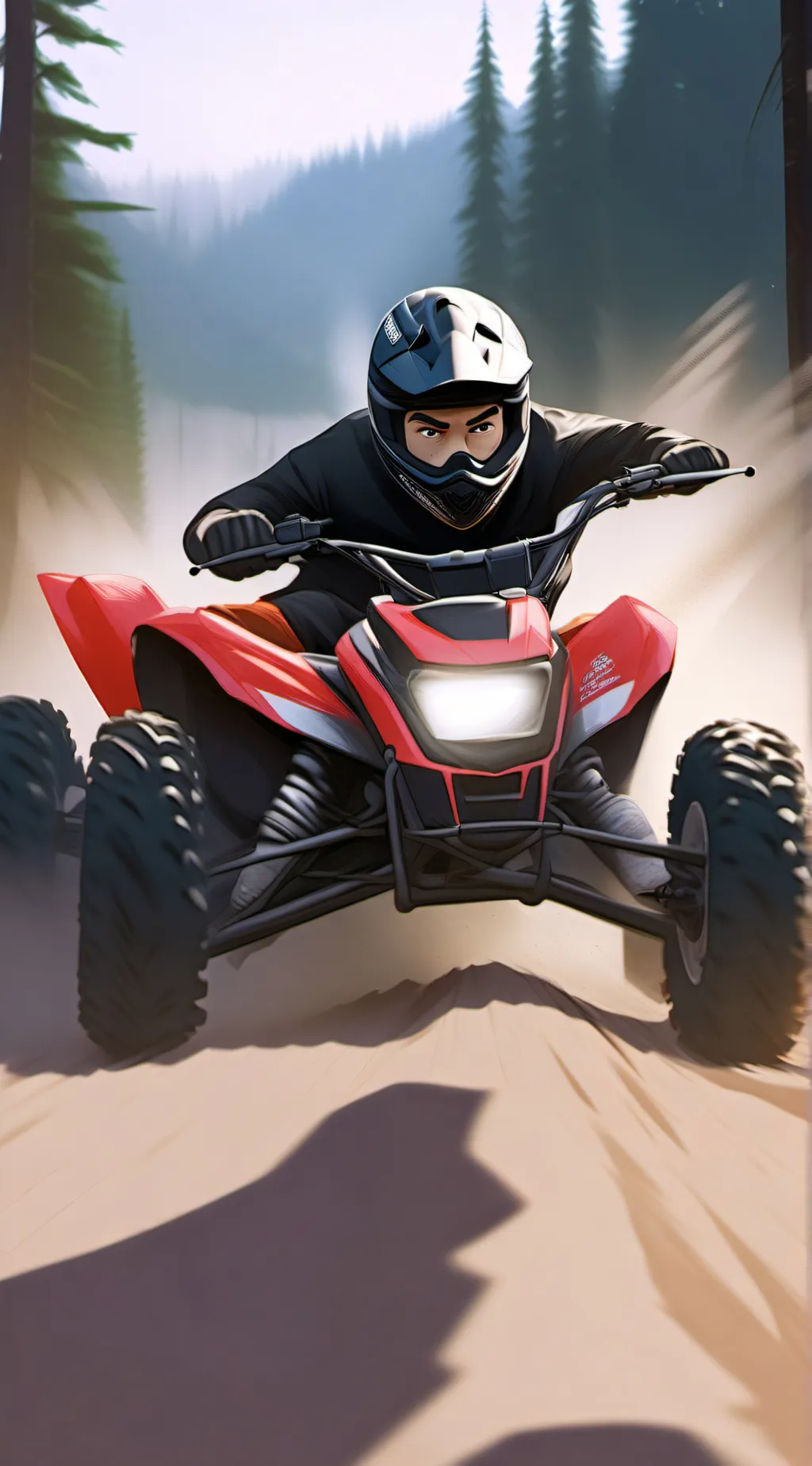 ai character: Dylan  background