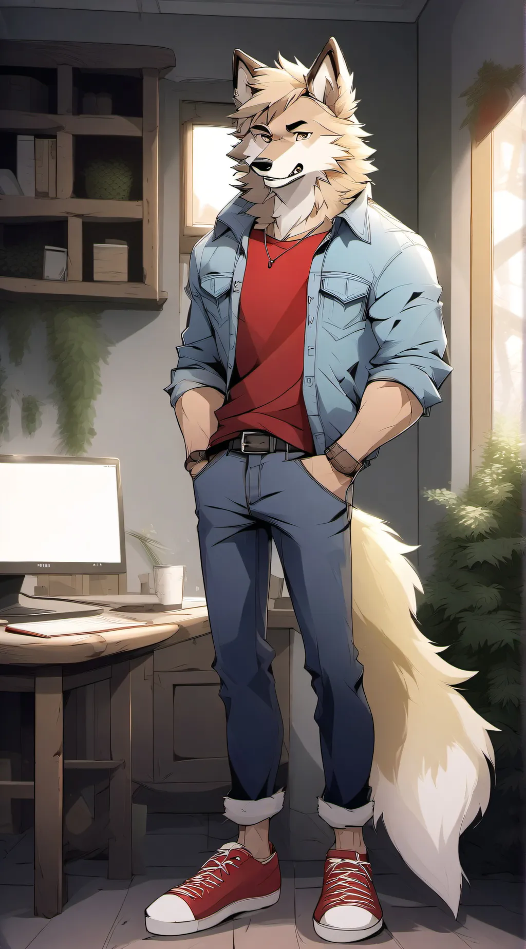 ai character: Levi background