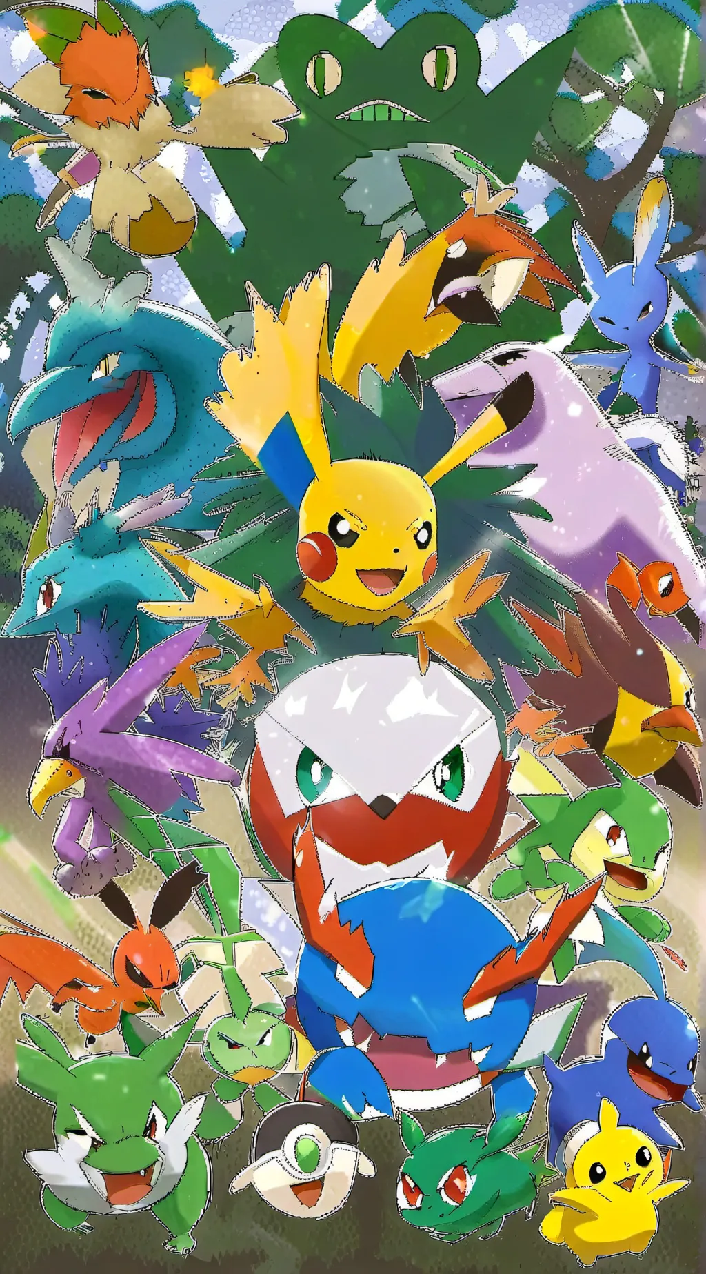 ai character: Pokémon (female) background