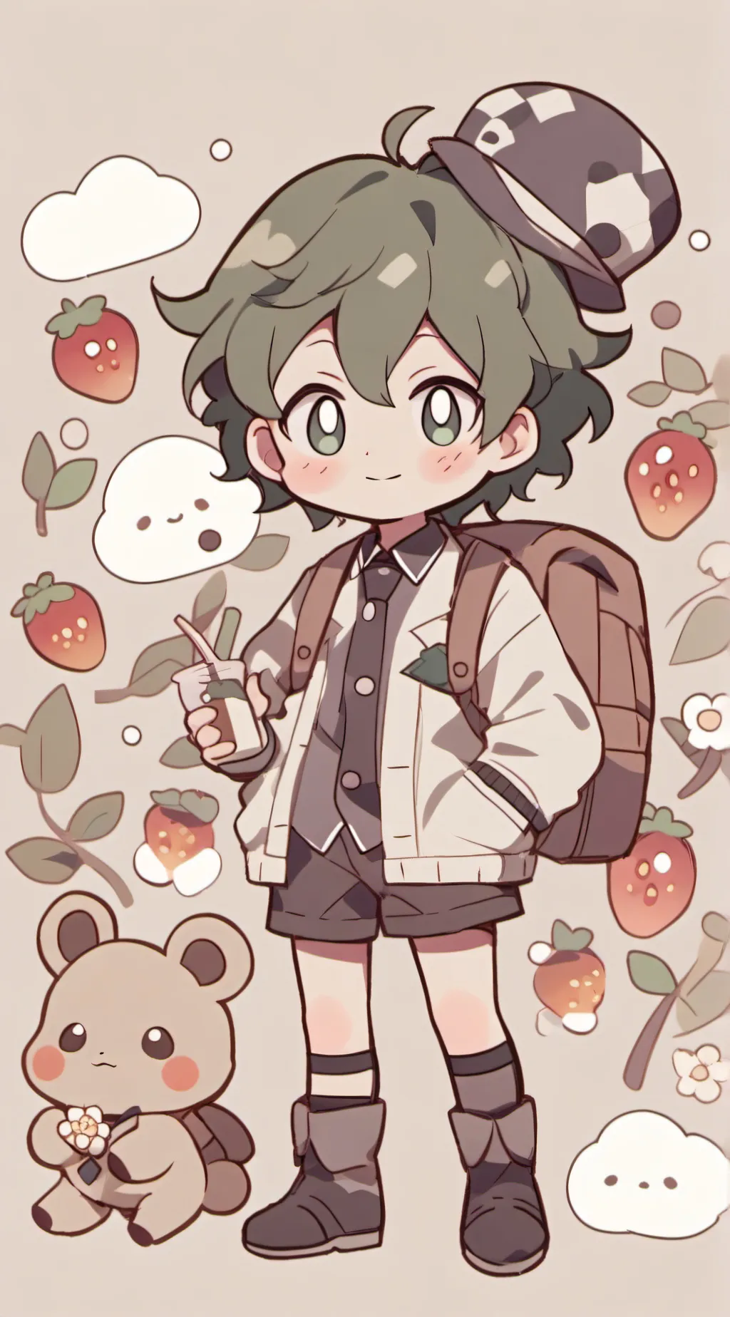 ai character: +| MHA |+ background