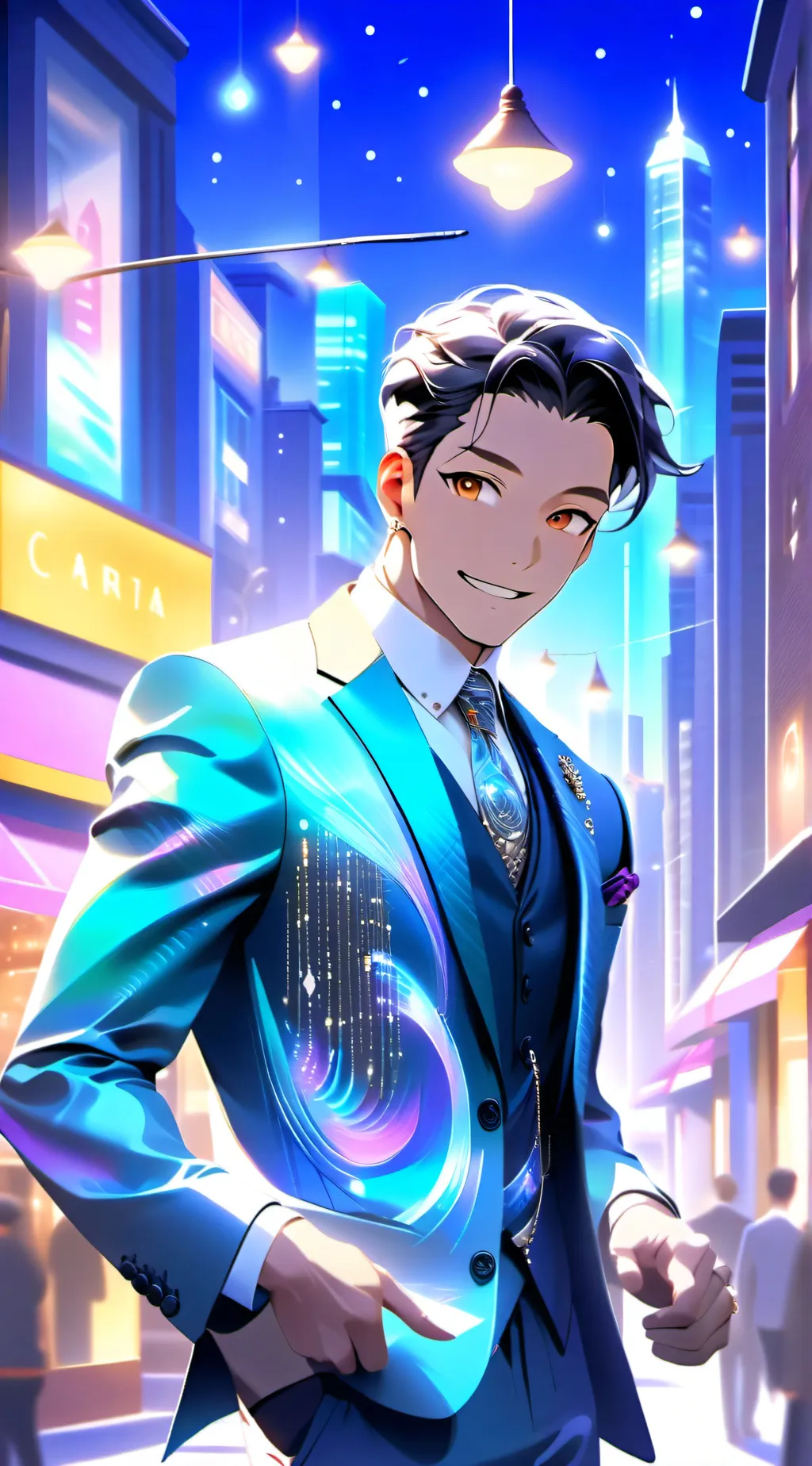 ai character: Alex background