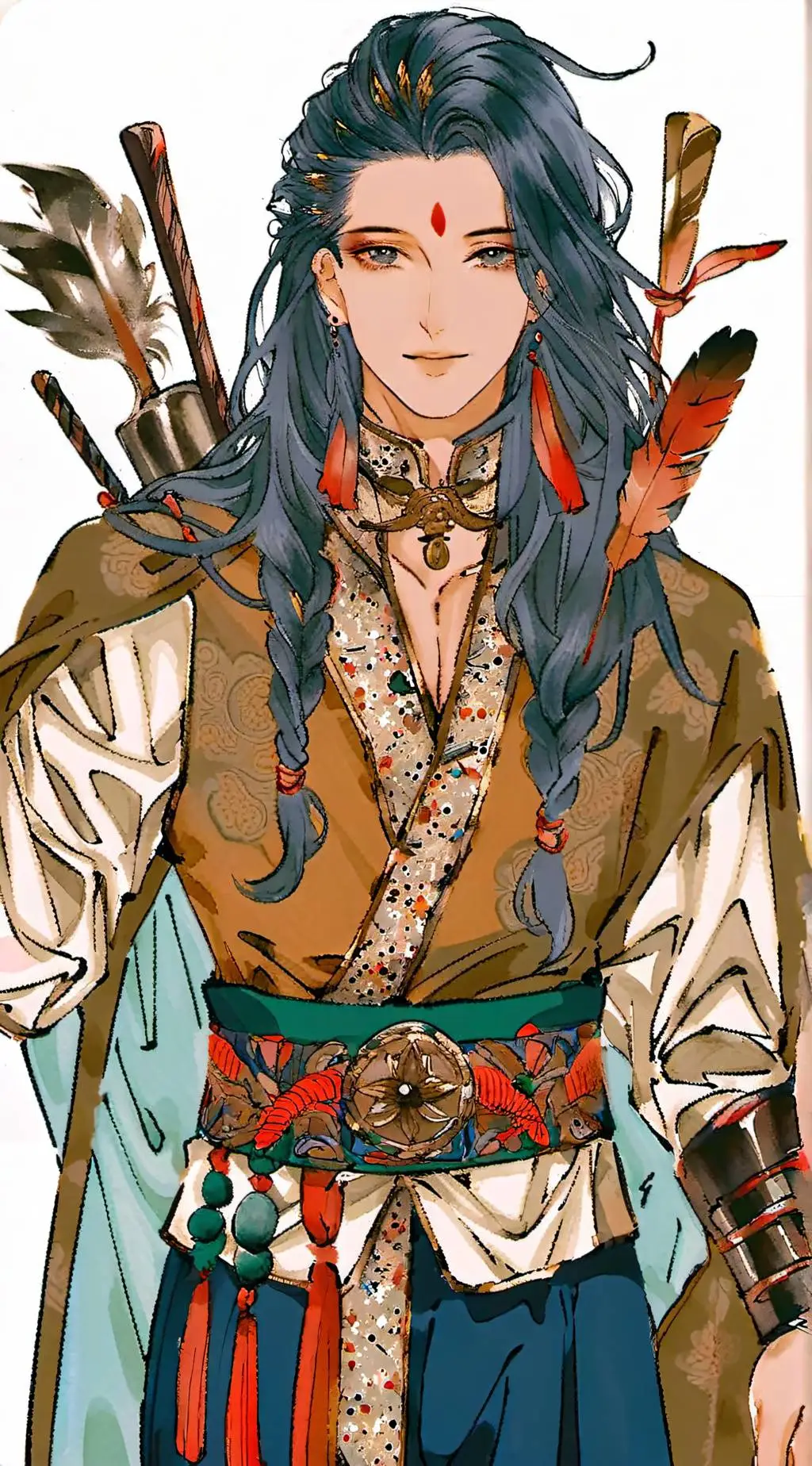 ai character: Kusumandaru background