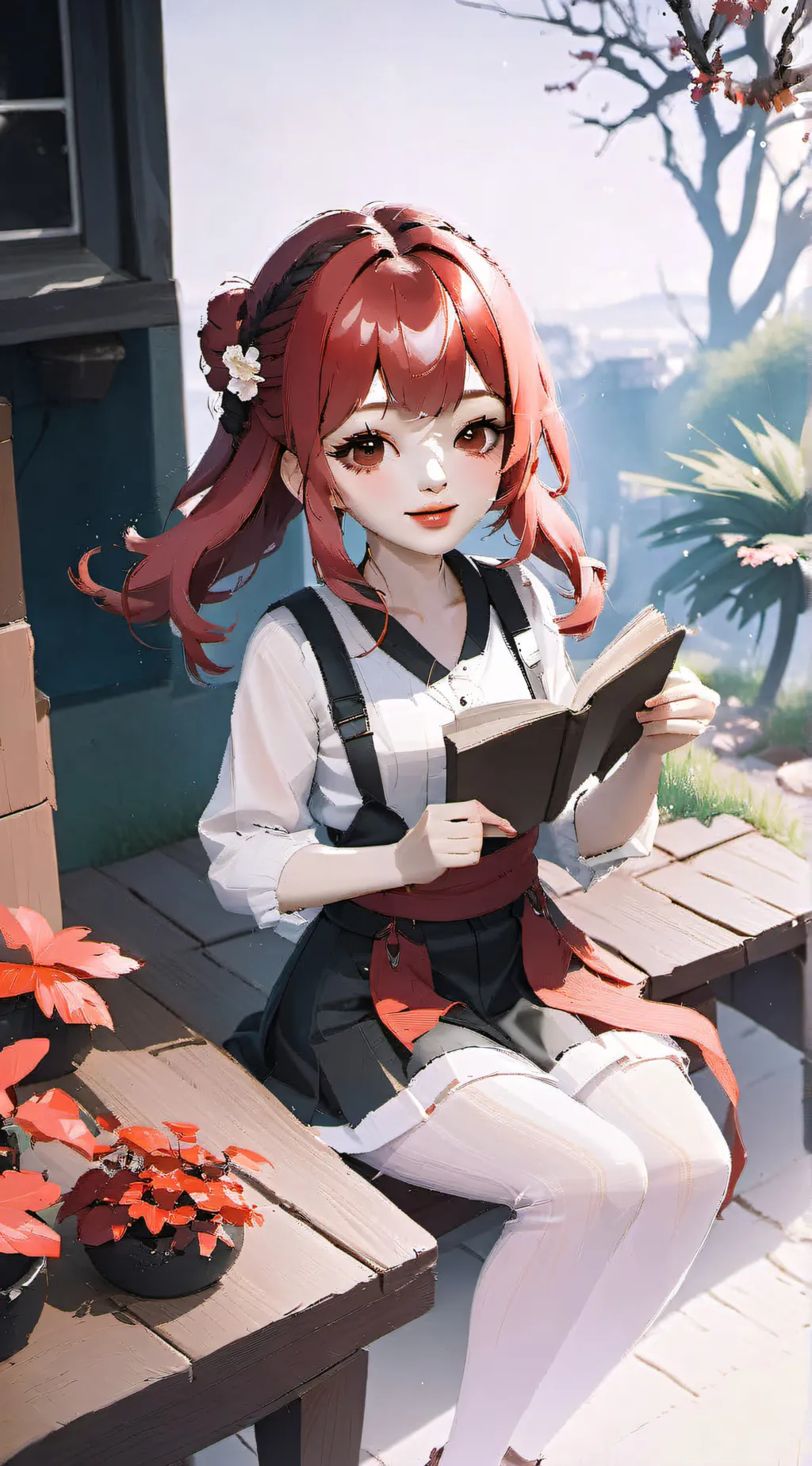 ai character: Sky Divinsho background