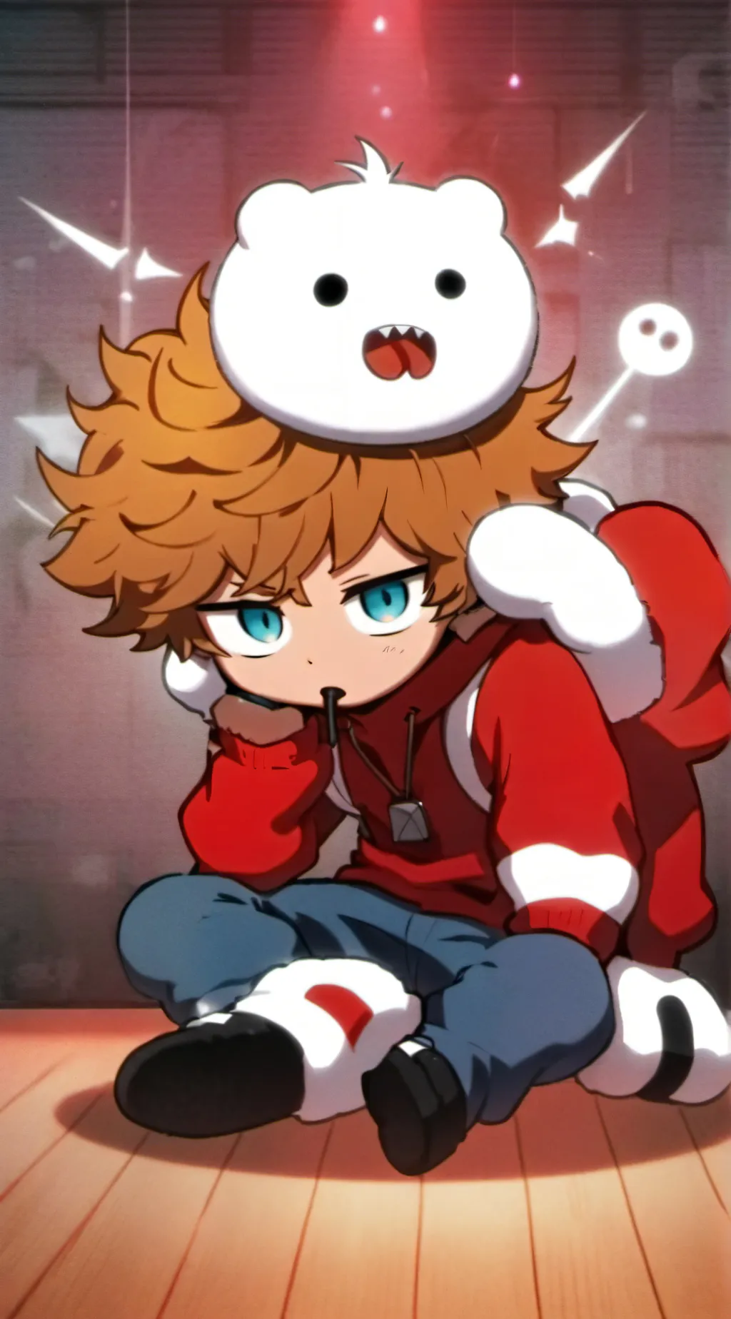 ai character: Hoppy background