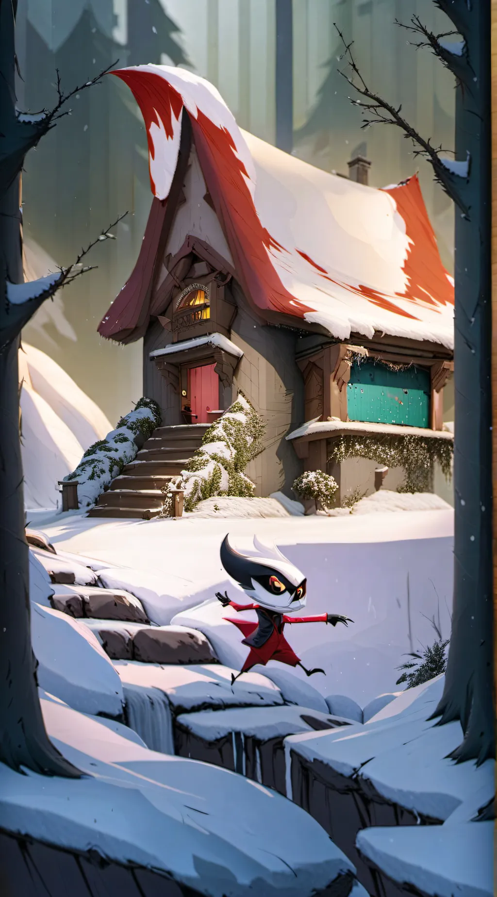 ai character: HH soulmate colour background