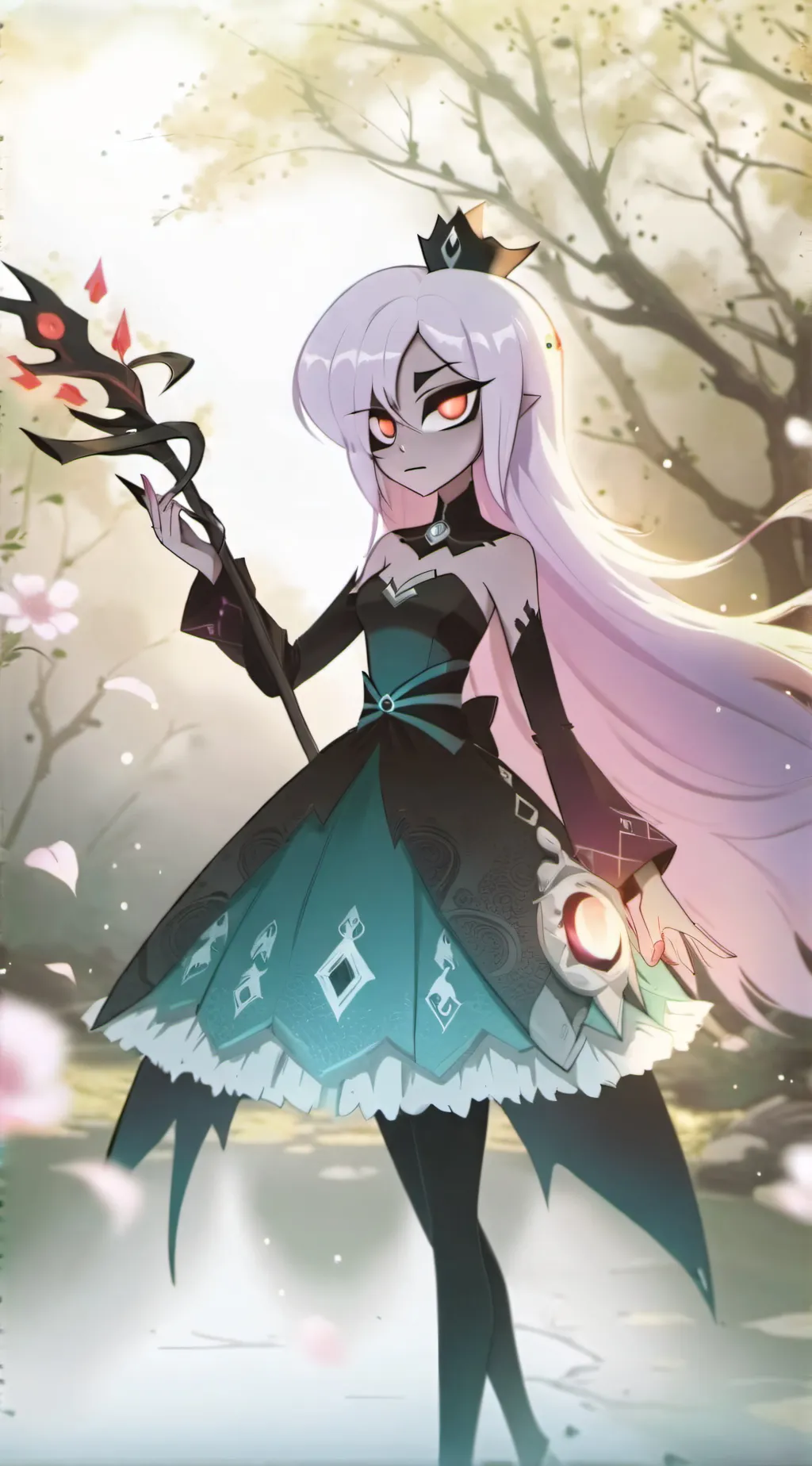 ai character: vaggie hh background