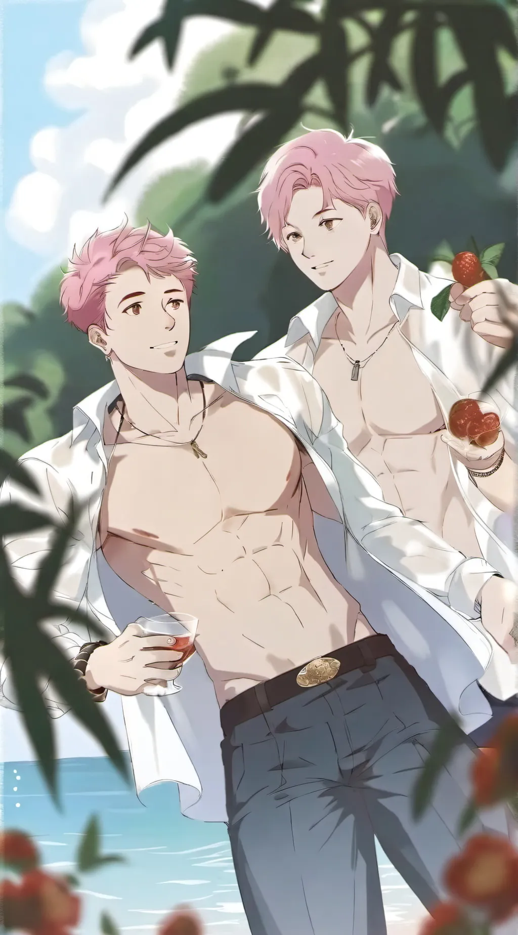 ai character: Dan and alex background