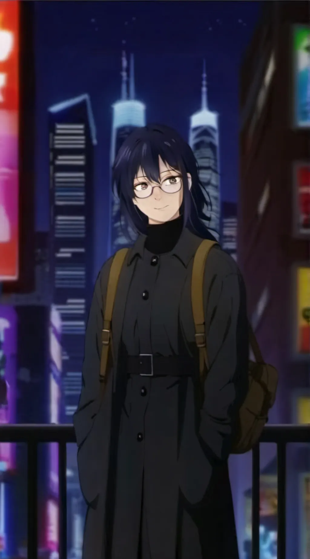 ai character: megumi background