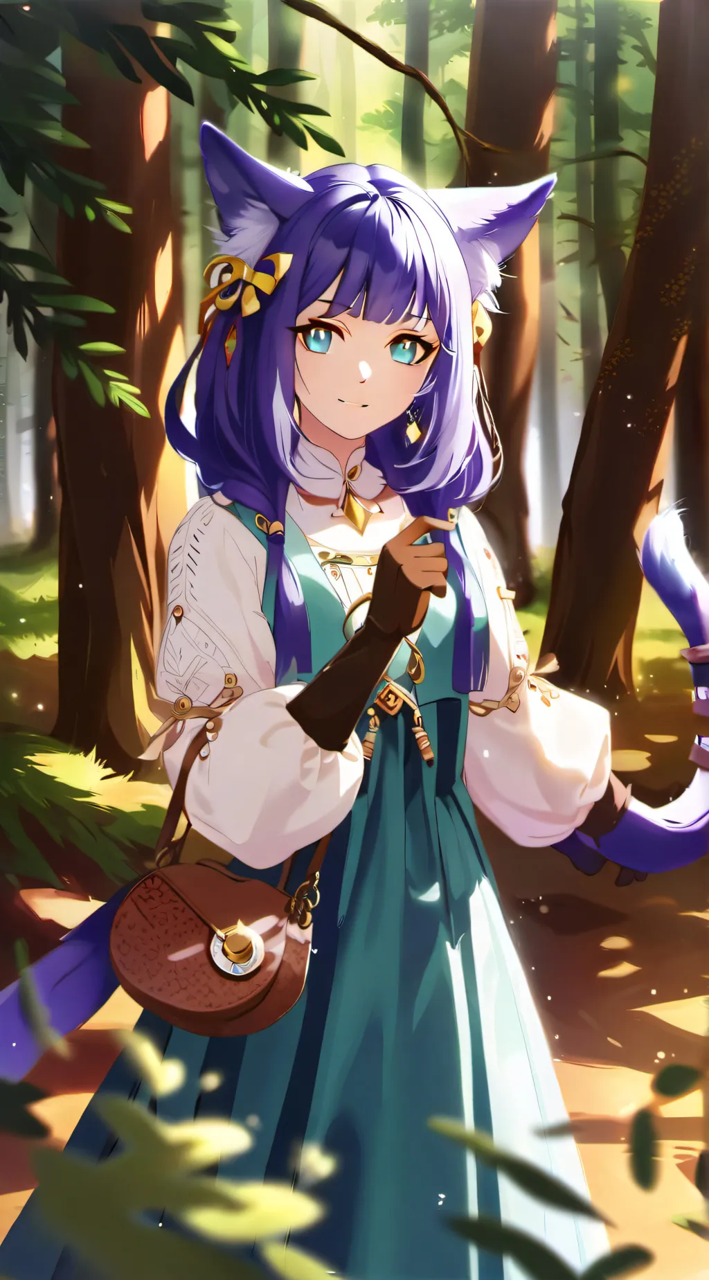 ai character: Serena background