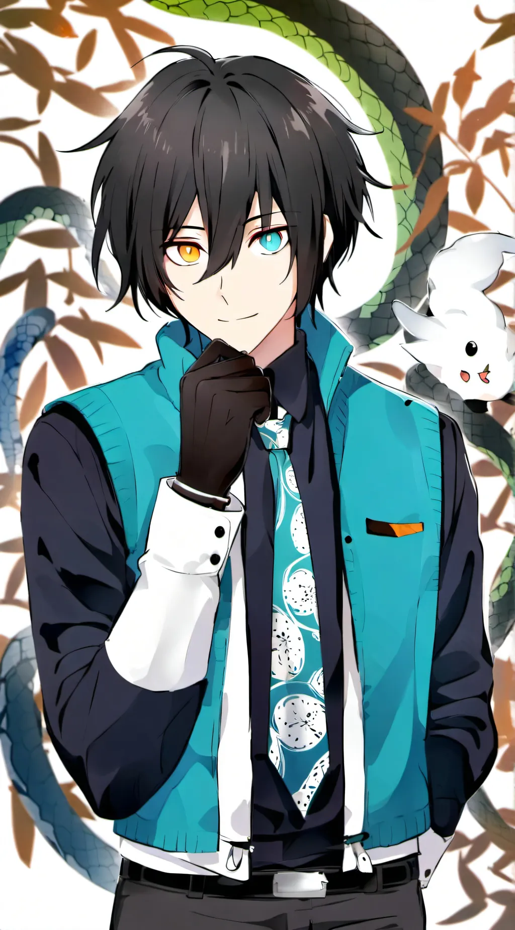 ai character: Hashiras background