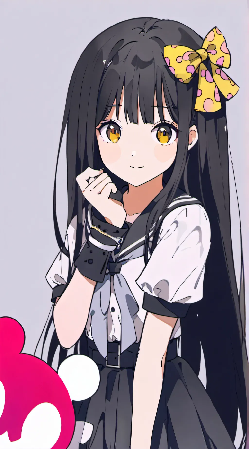 ai character: somi🌸 background