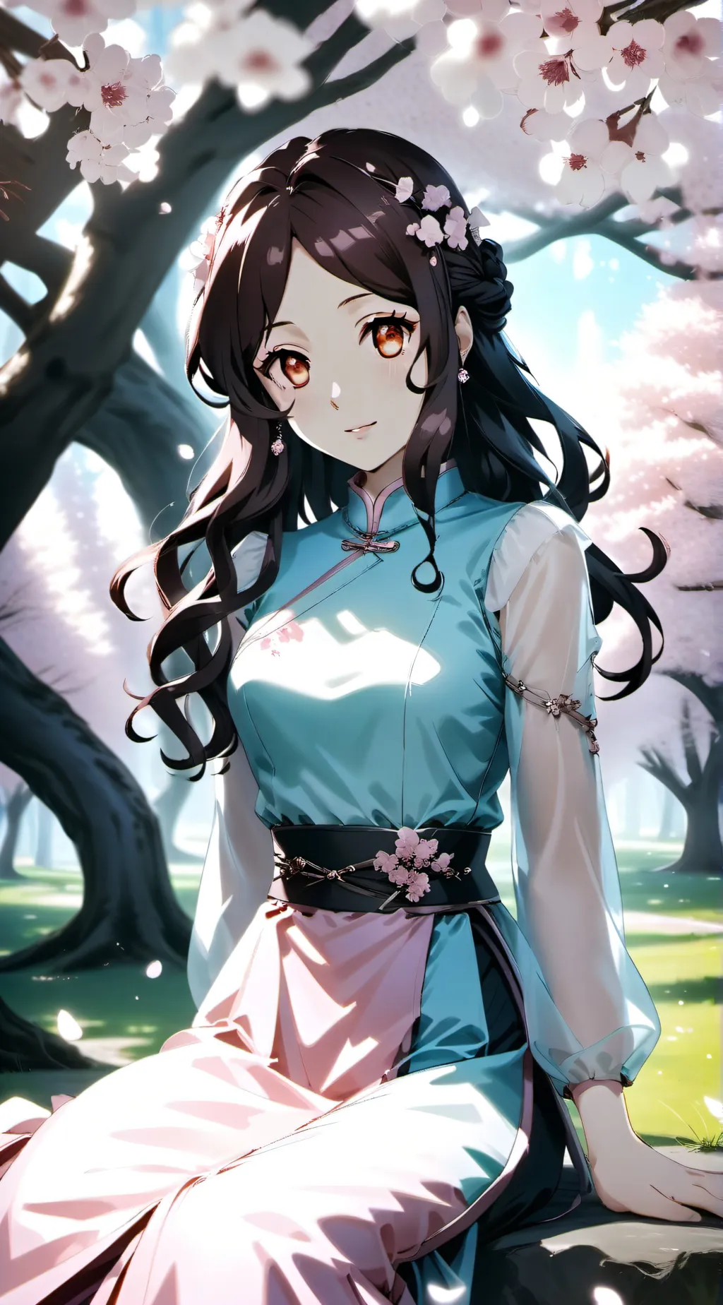 ai character: Yuzuki Kato background