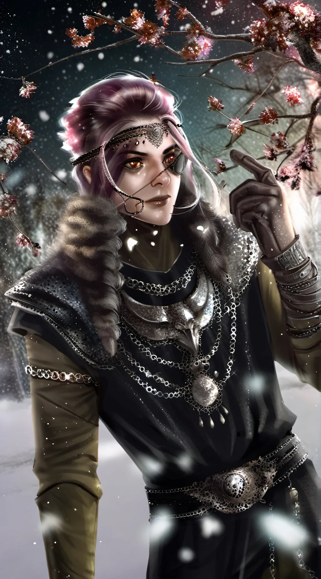 ai character: Aster background