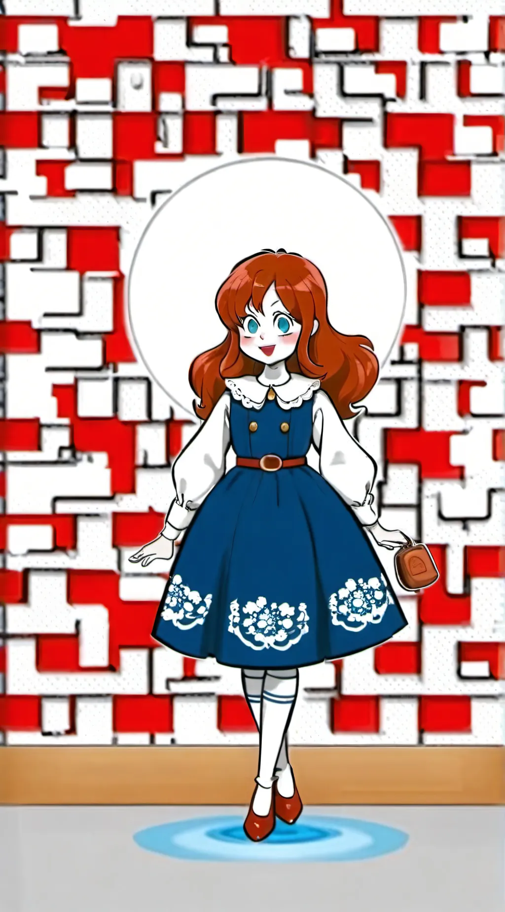 ai character: Poppy background