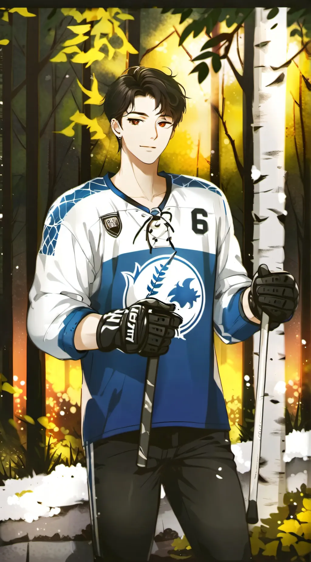 ai character: Damion background