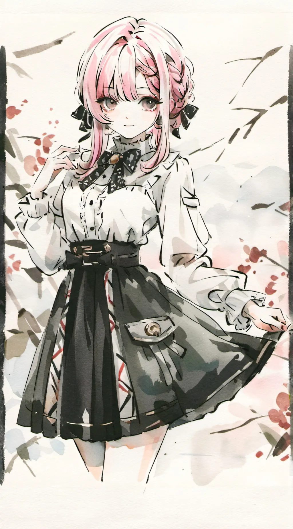 ai character: milly background