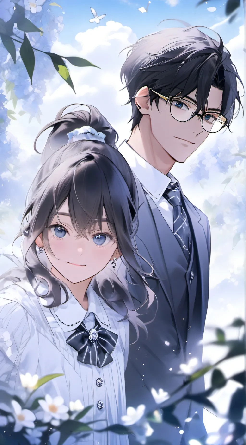 ai character: life of luxury background