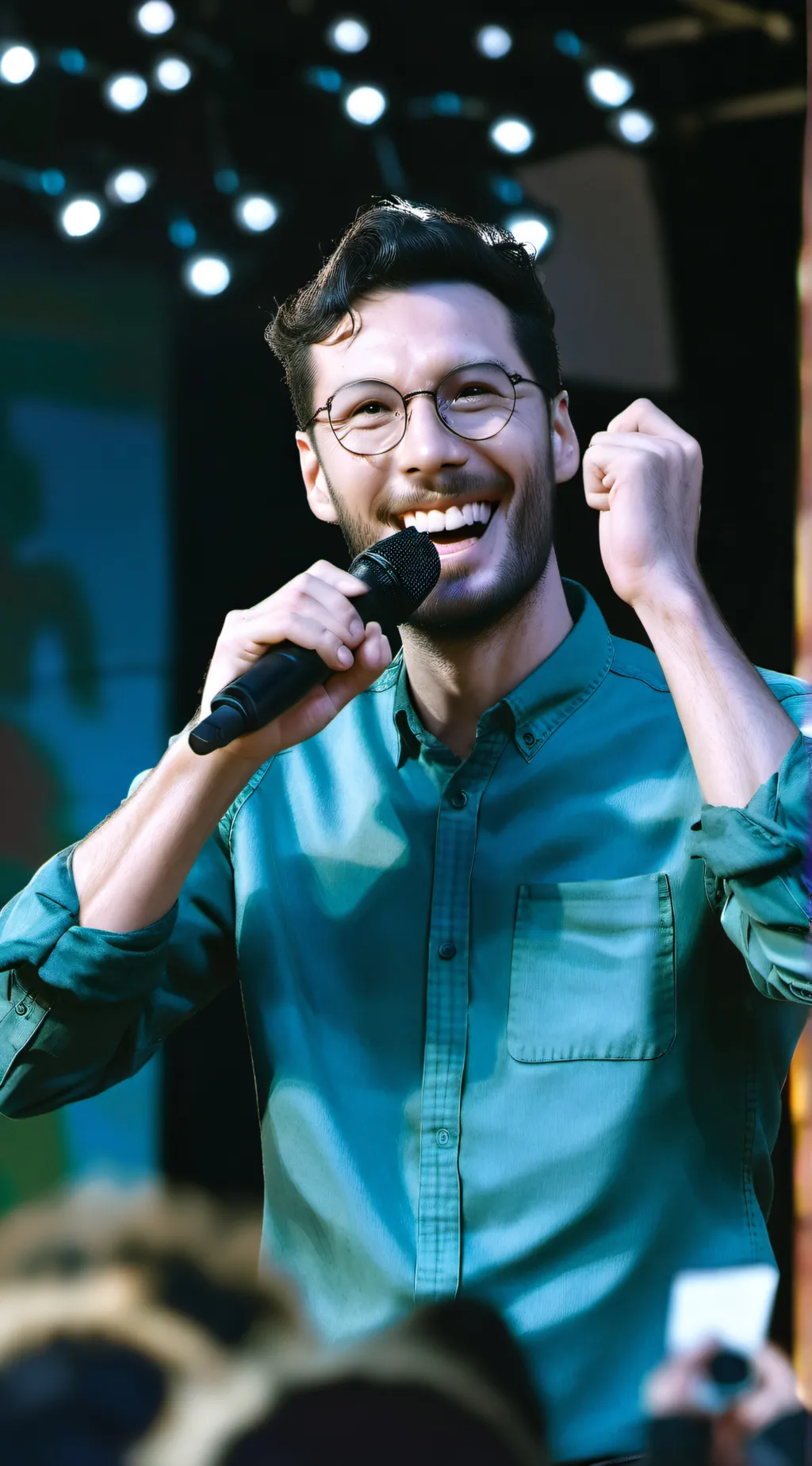 ai character: Jimmy the Comedian background