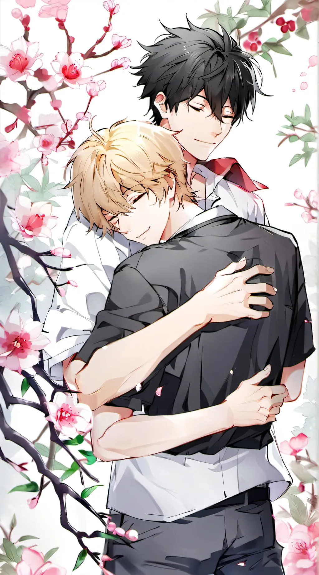 ai character: Kagehina parents  background