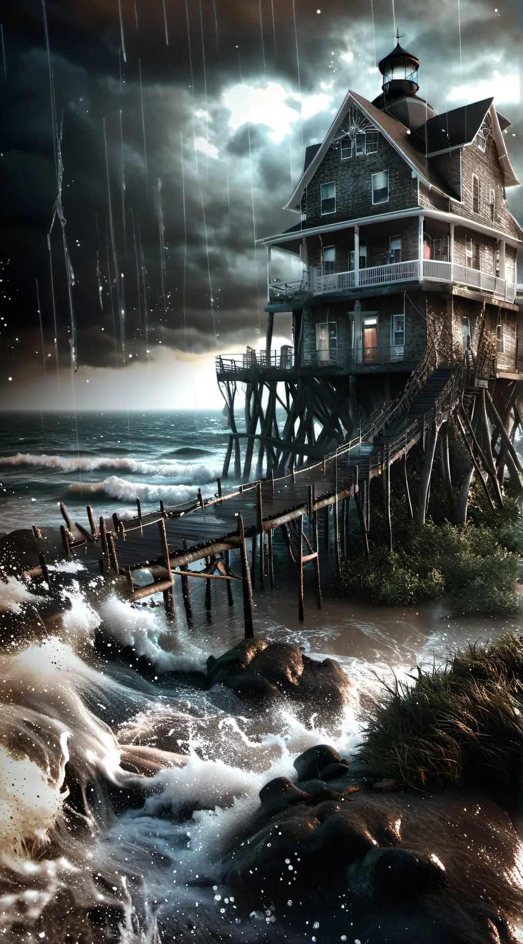 ai character: Outer banks  background