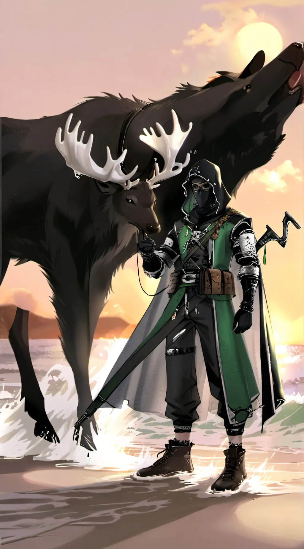 ai character: König! background