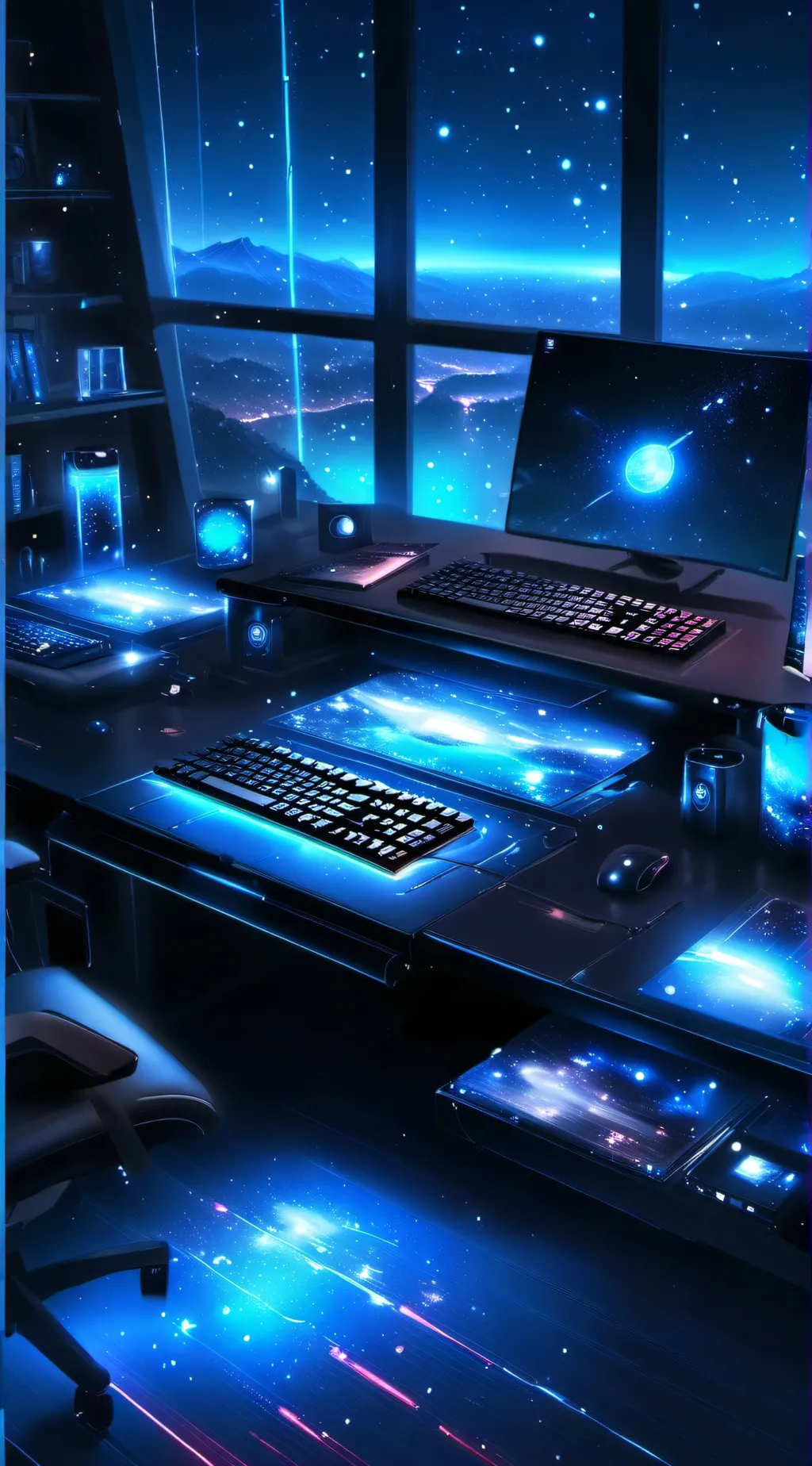 ai character: HB&HH live call background