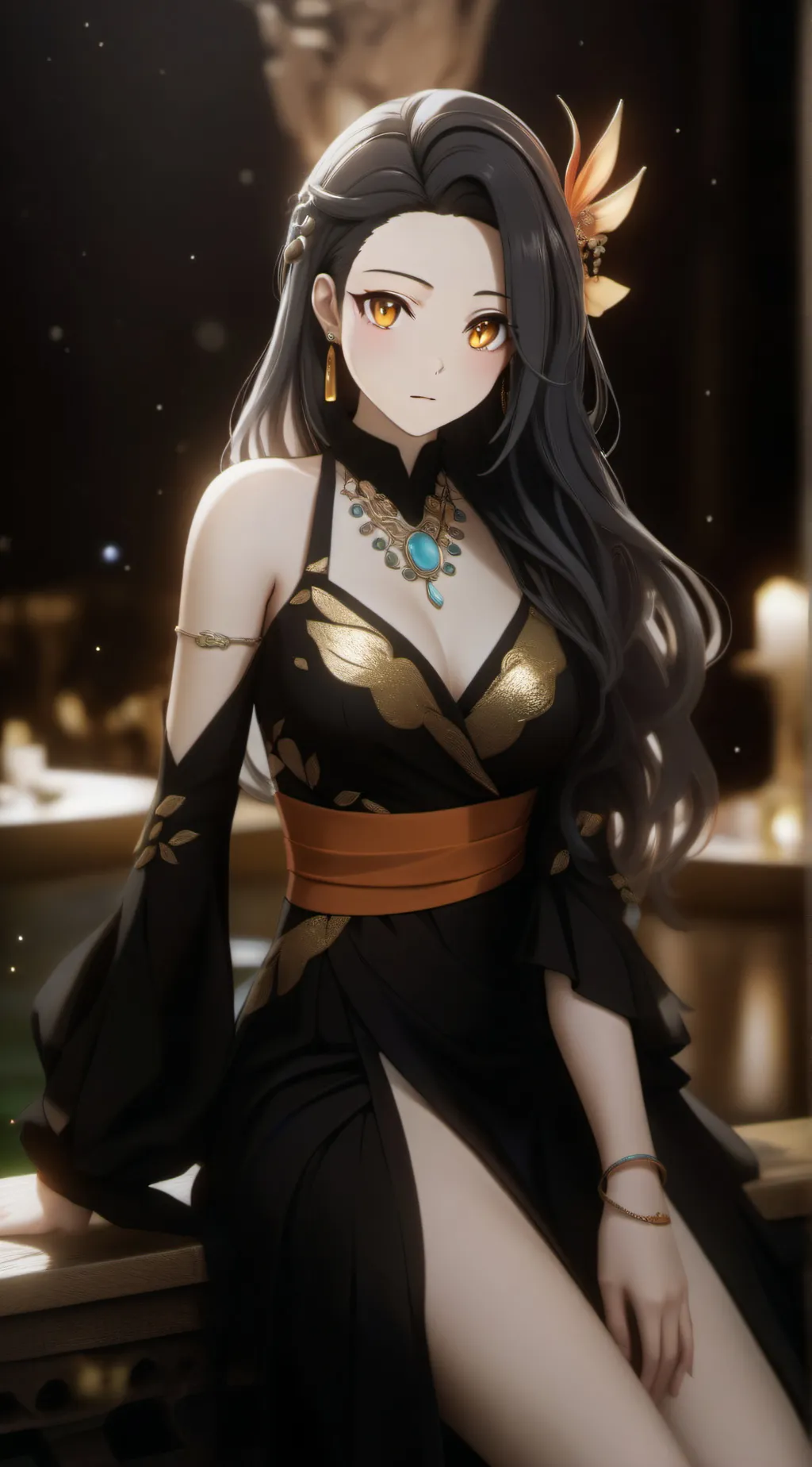 ai character: Katanami background