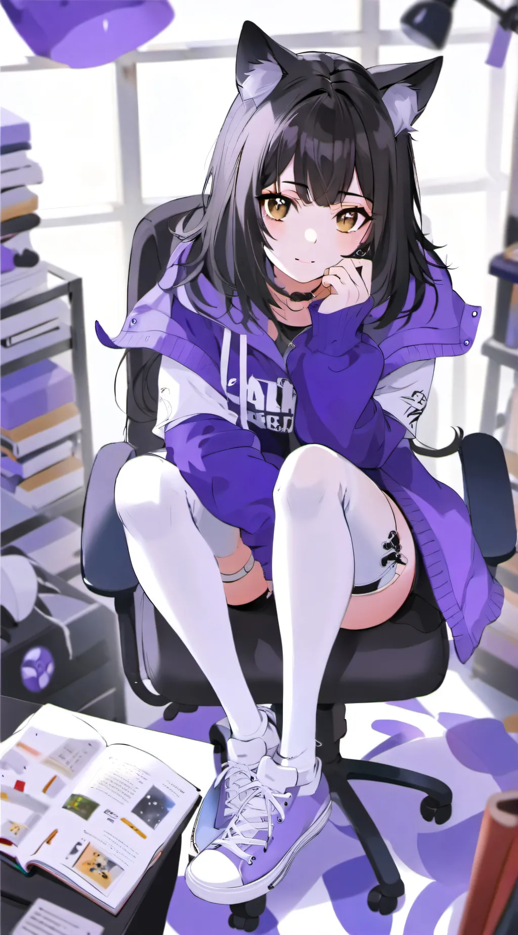 ai character: •-Autumn Rhine-• background