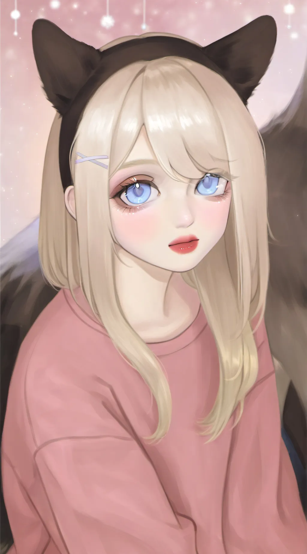 ai character: cringey School POV background