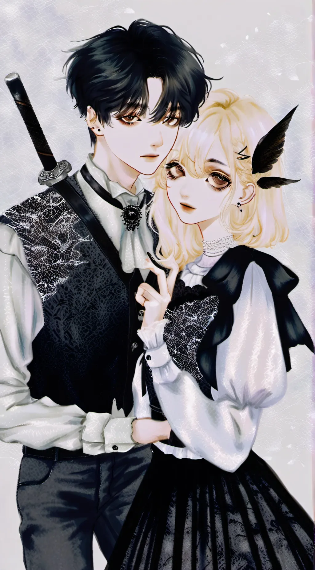 ai character: ur family (emo) background