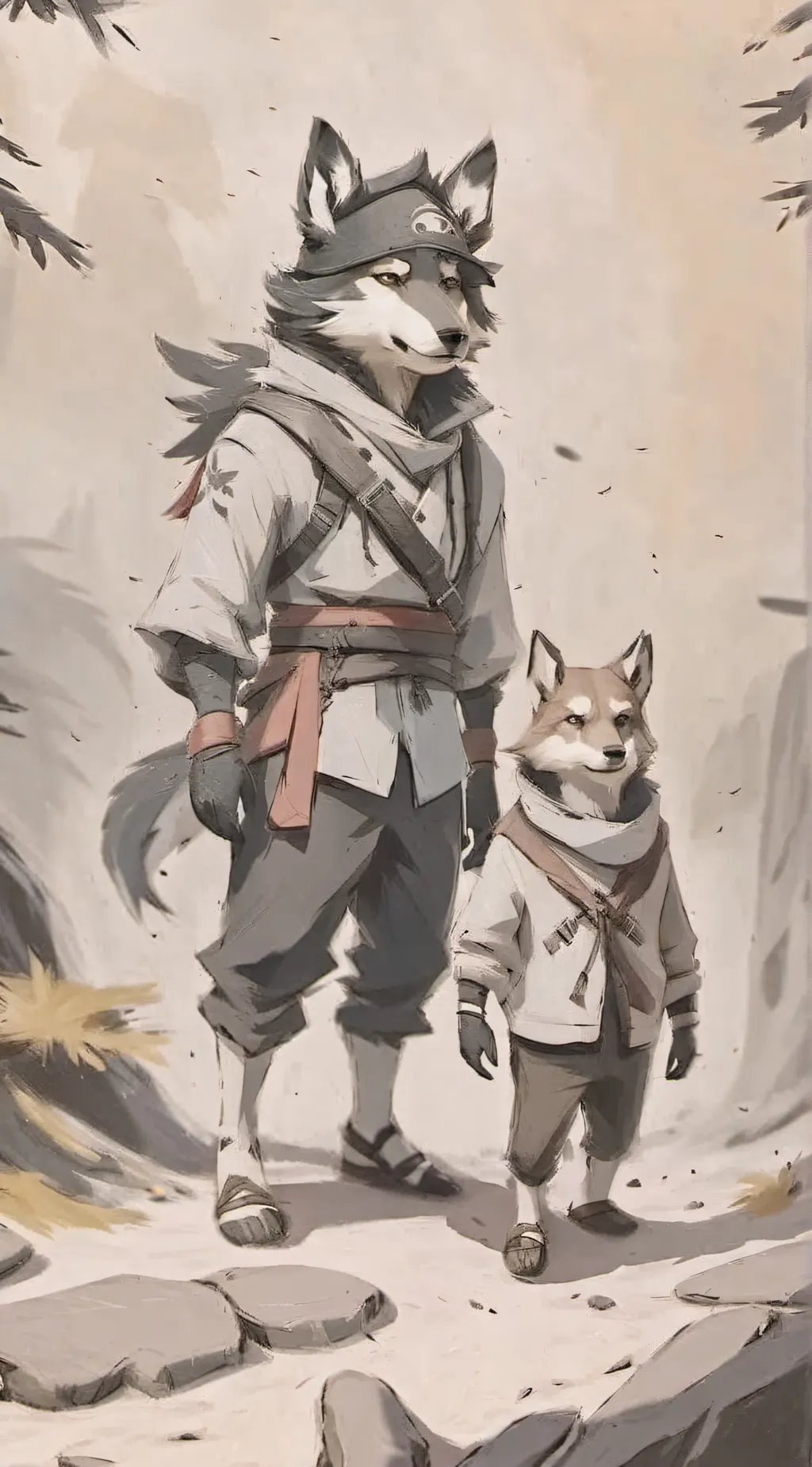 ai character: Ashley background