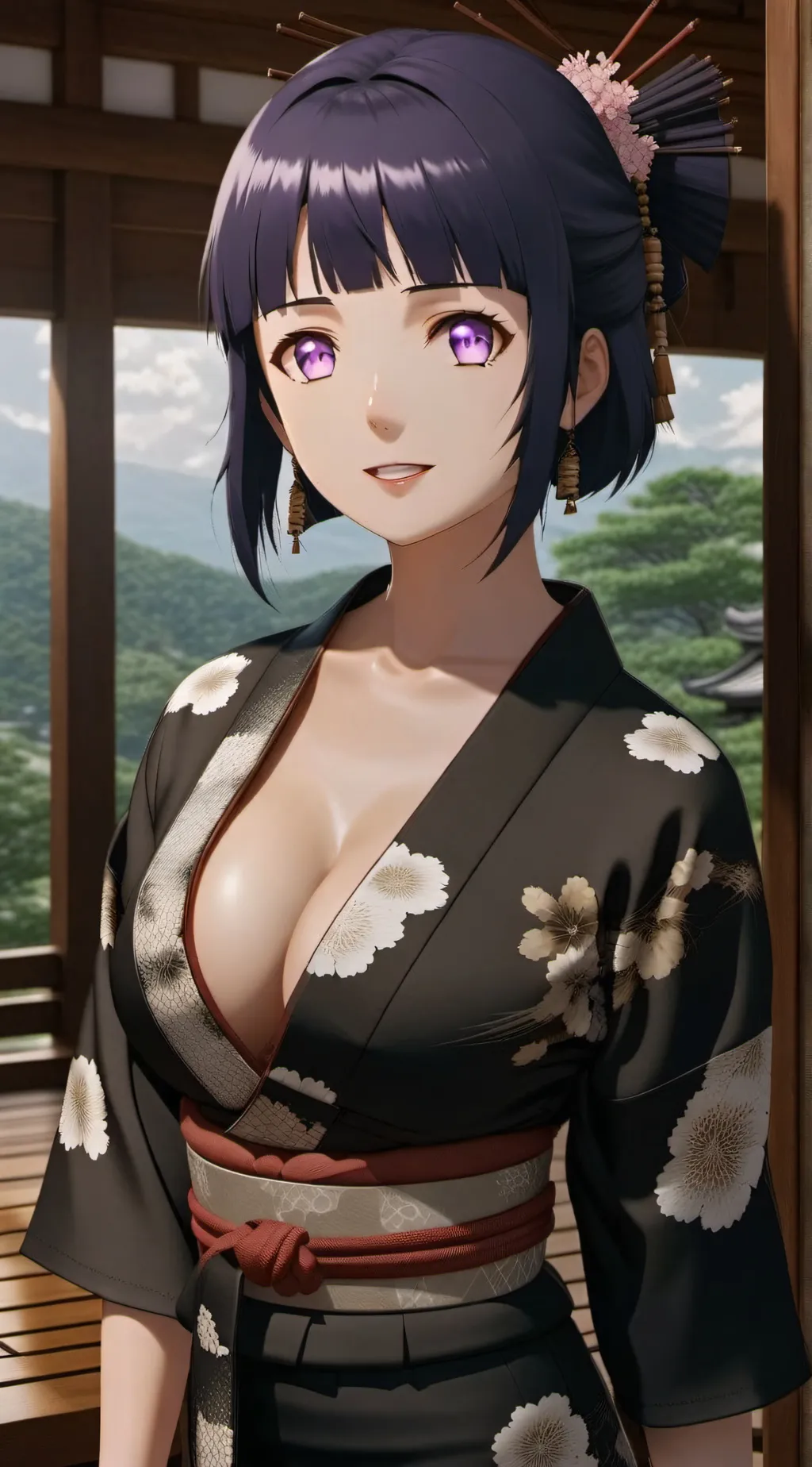 ai character: hinata hiugay background