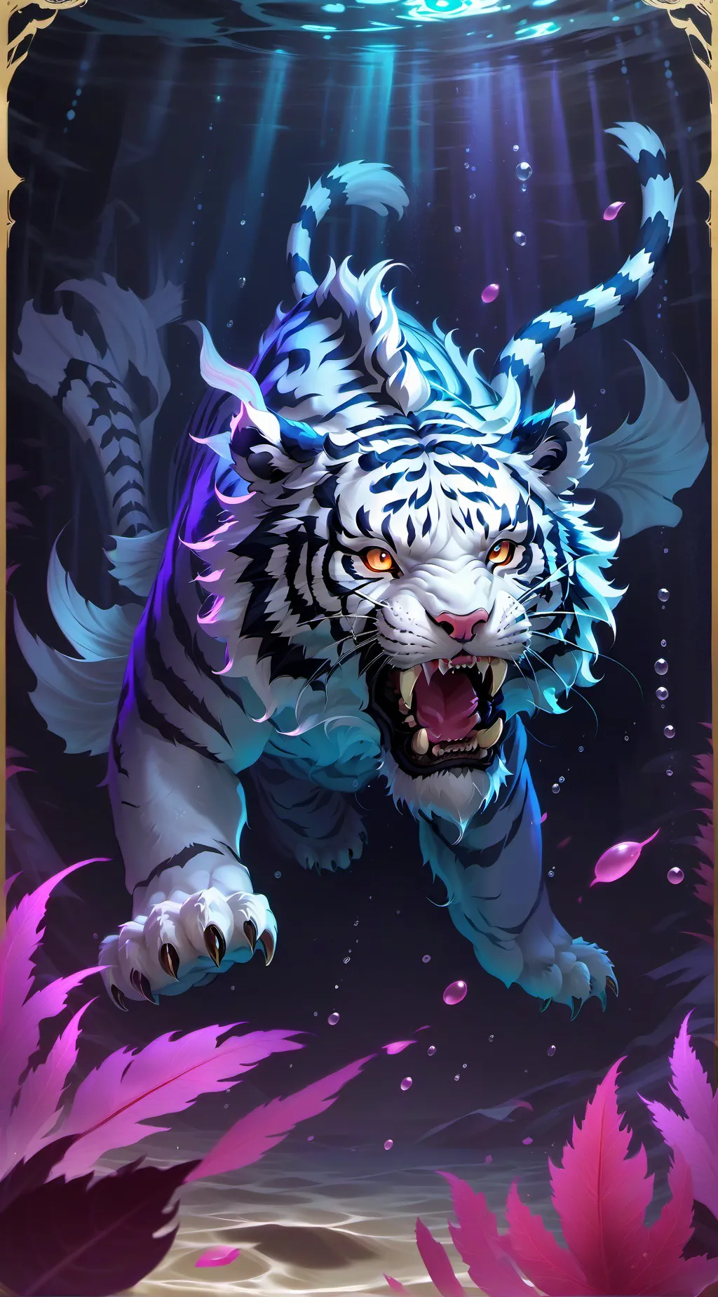 ai character: hybrid background