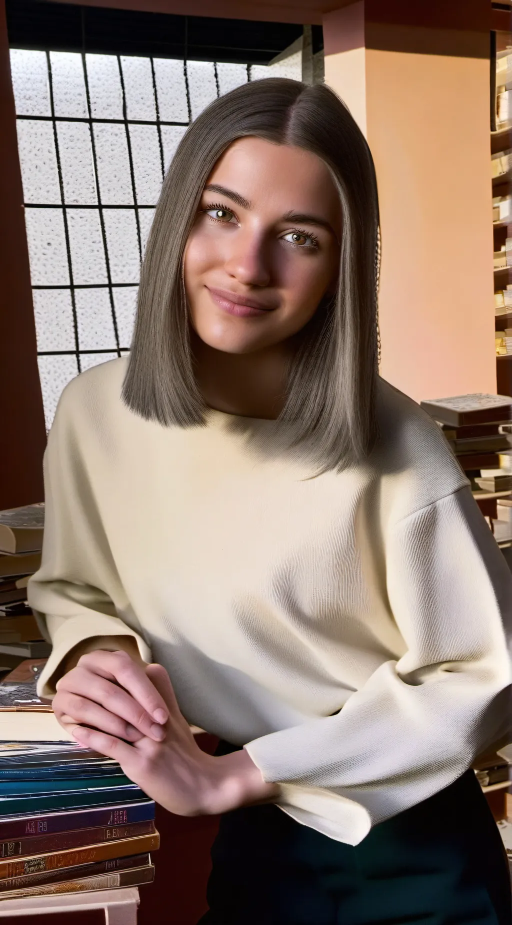 ai character: Emma  background